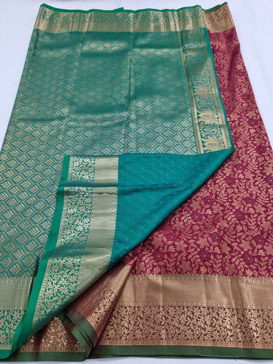 Kanchipuram Blended Tissue Silk Sarees 199