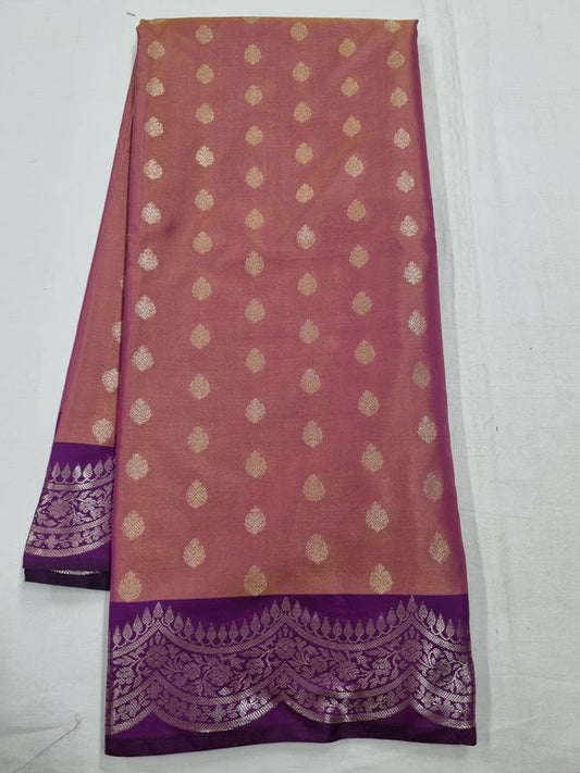 Kanchipuram Blended Trendy Fancy Silk Saree 437