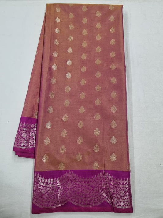 Kanchipuram Blended Trendy Fancy Silk Saree 441