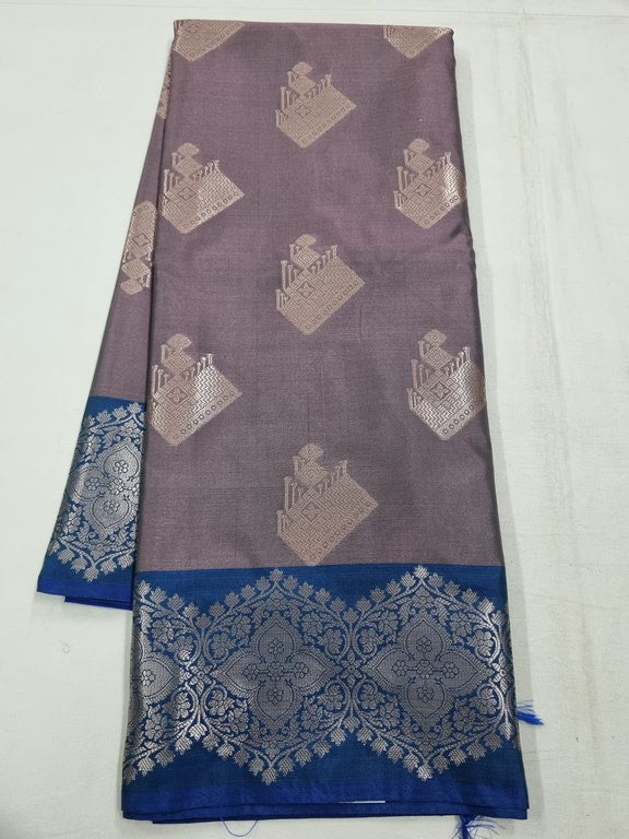 Kanchipuram Blended Trendy Fancy Silk Saree 450