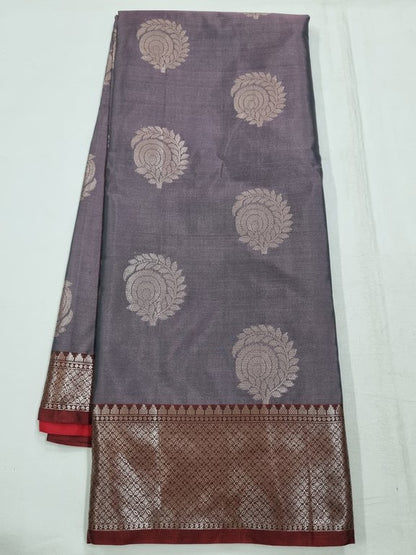Kanchipuram Blended Trendy Fancy Silk Saree – Kanchipuram Lakshaya Silks