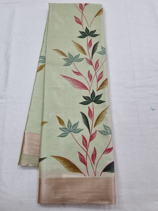 Kanchipuram Blended Trendy Butter Silk Saree 030