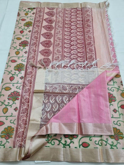 Maroon And Pink Kanchipuram Pure Silk Saree With Grand Pallu – Kanchipuram Lakshaya Silks