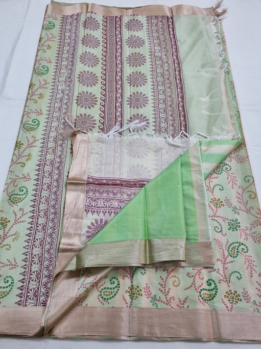 Kanchipuram Blended Trendy Butter Silk Saree 034