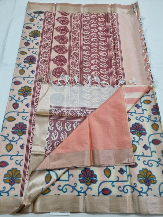 Kanchipuram Blended Trendy Butter Silk Saree 035