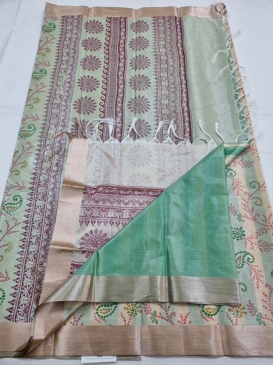 Kanchipuram Blended Trendy Butter Silk Saree 036