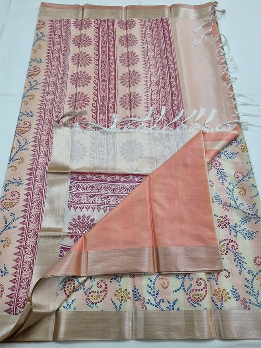Kanchipuram Blended Trendy Butter Silk Saree 042