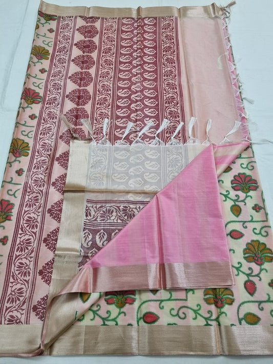 Kanchipuram Blended Trendy Butter Silk Saree 047