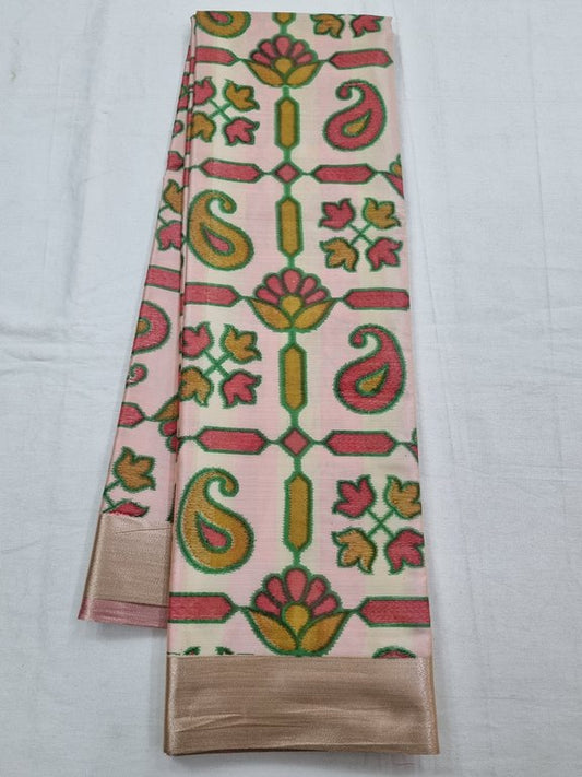 Kanchipuram Blended Trendy Butter Silk Saree 050