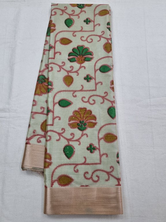 Kanchipuram Blended Trendy Butter Silk Saree 052