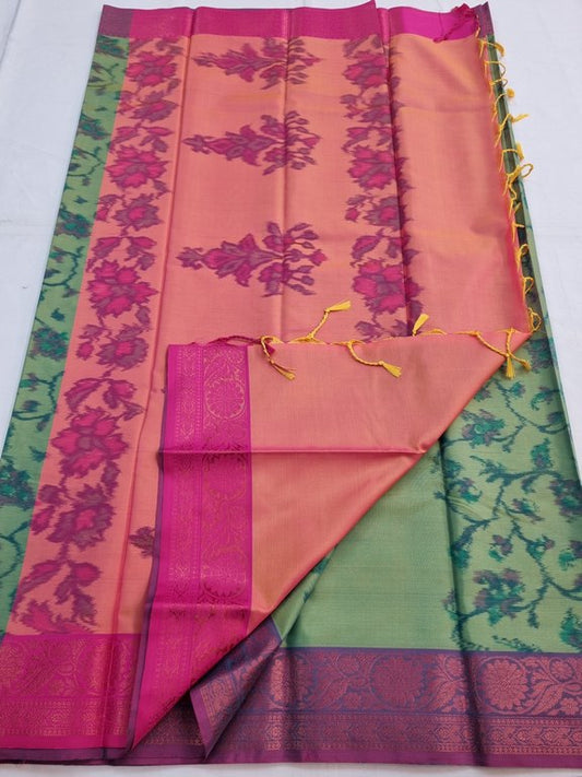 Kanchipuram Blended Poochampalli Silk Saree 064