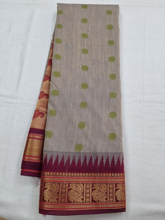 Kanchipuram Blended Trendy Fancy Silk Saree 077