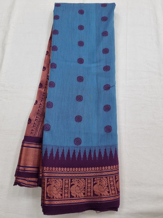 Kanchipuram Blended Trendy Fancy Silk Saree 081