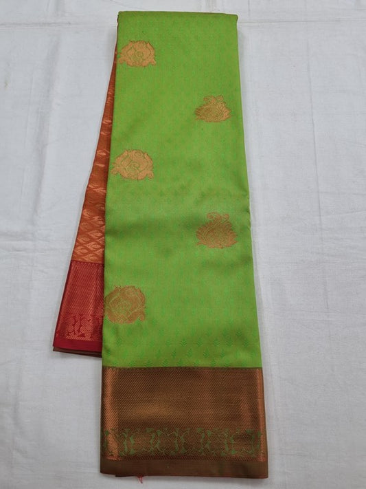 Kanchipuram Blended Trendy Fancy Silk Saree 104