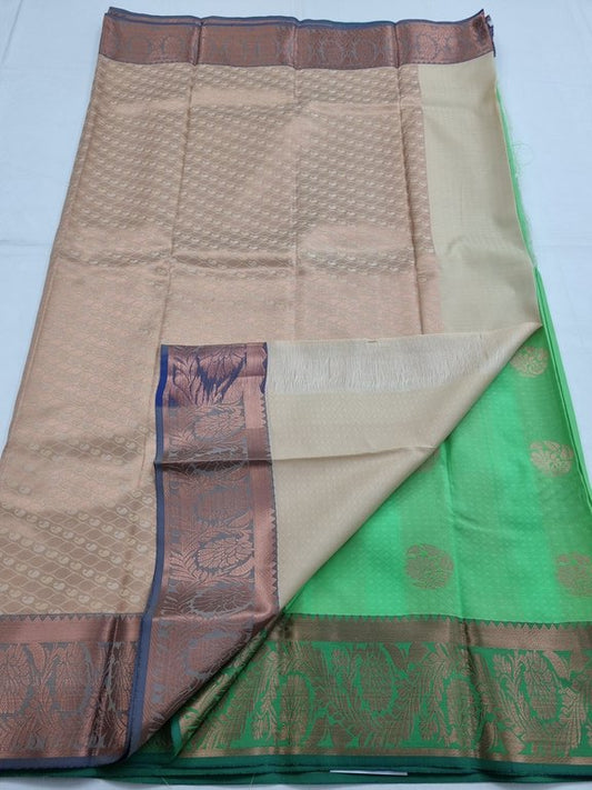 Kanchipuram Blended Trendy Fancy Silk Saree 106
