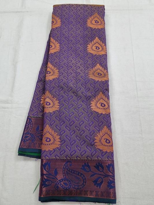 Kanchipuram Blended Trendy Fancy Silk Saree 112