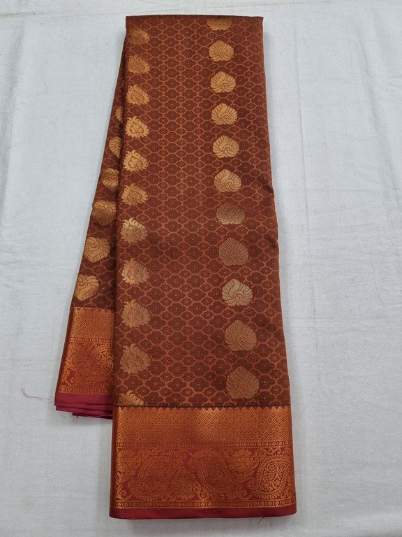 Kanchipuram Blended Trendy Fancy Silk Saree 132