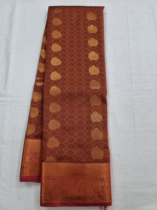 Kanchipuram Blended Trendy Fancy Silk Saree 139
