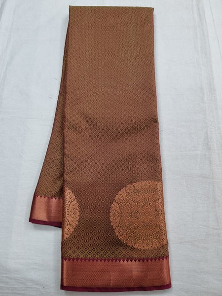 Kanchipuram Blended Trendy Fancy Silk Saree 145