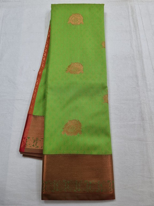 Kanchipuram Blended Trendy Fancy Silk Saree 148