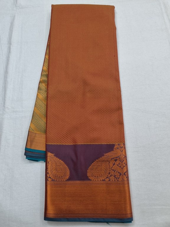 Kanchipuram Blended Trendy Fancy Silk Saree 163