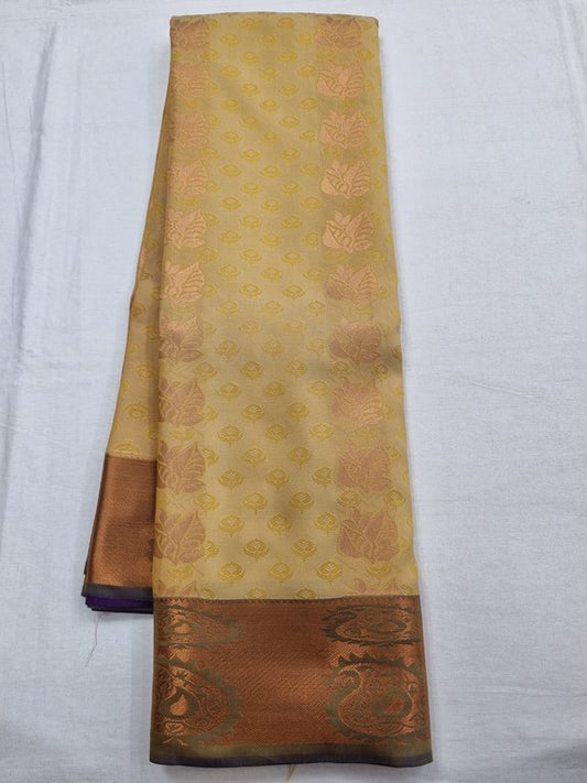 Kanchipuram Blended Trendy Fancy Silk Saree 165
