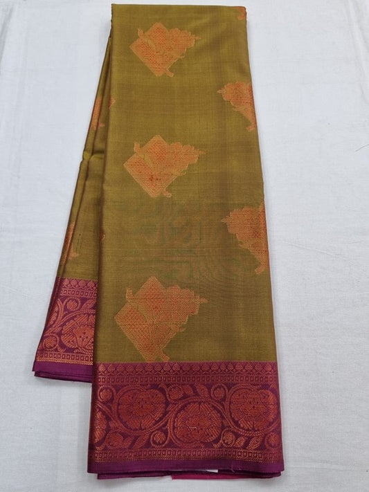 Kanchipuram Blended Trendy Fancy Silk Saree 178