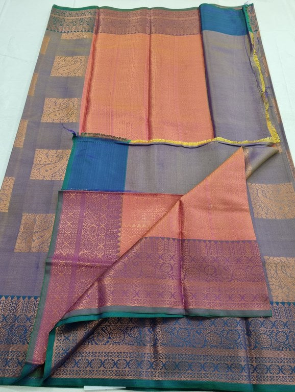 Kanchipuram Blended Trendy Fancy Silk Saree 192