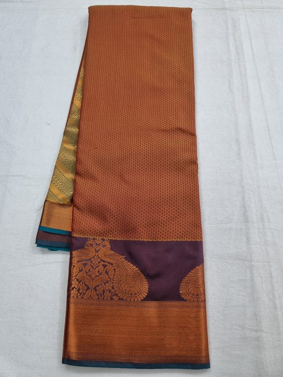 Kanchipuram Blended Trendy Fancy Silk Saree 206