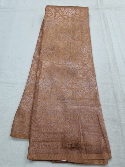 Kanchipuram Blended Trendy Fancy Silk Saree 214