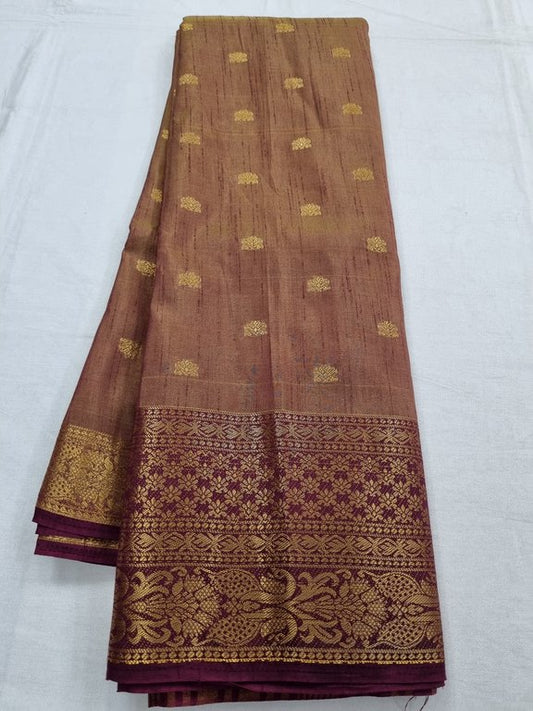 Kanchipuram Blended Trendy Fancy Silk Saree 216