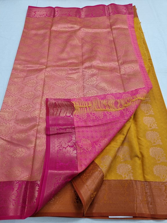 Kanchipuram Blended Trendy Fancy Silk Saree 220
