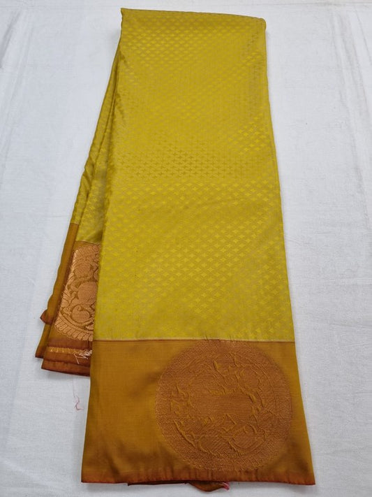 Kanchipuram Blended Trendy Fancy Silk Saree 222