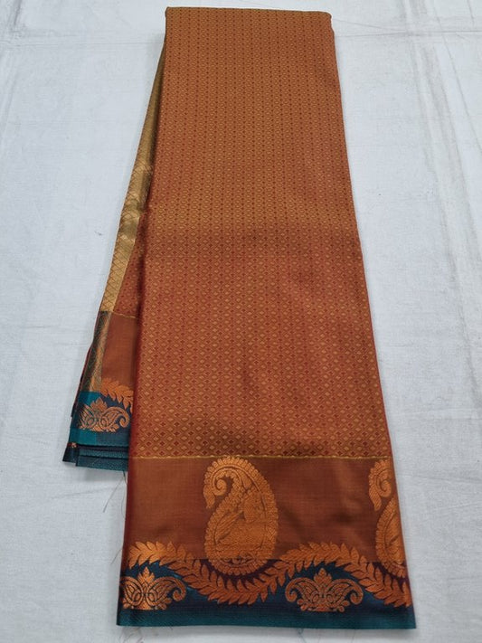 Kanchipuram Blended Trendy Fancy Silk Saree 227