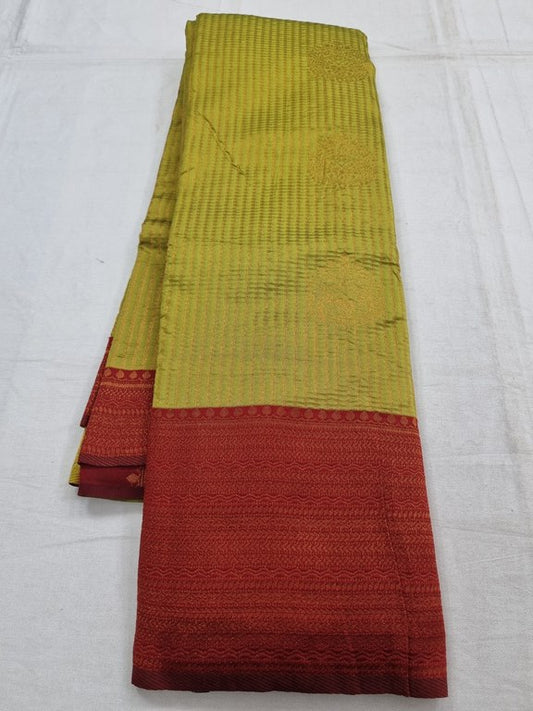 Kanchipuram Blended Trendy Fancy Silk Saree 230