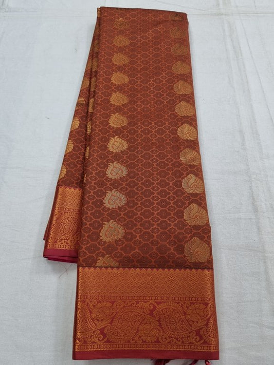 Kanchipuram Blended Trendy Fancy Silk Saree 231