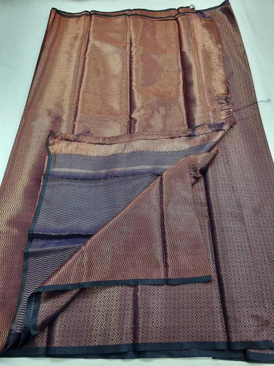 Kanchipuram Blended Trendy Fancy Silk Saree 240
