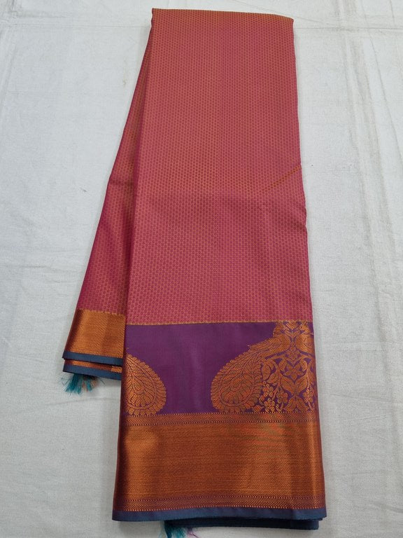 Kanchipuram Blended Trendy Fancy Silk Saree 244