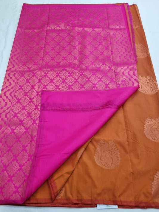 Kanchipuram Blended Trendy Soft Silk Saree 252