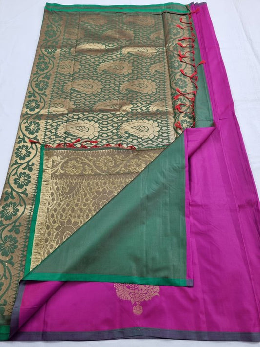 Kanchipuram Blended Trendy Soft Silk Saree 274