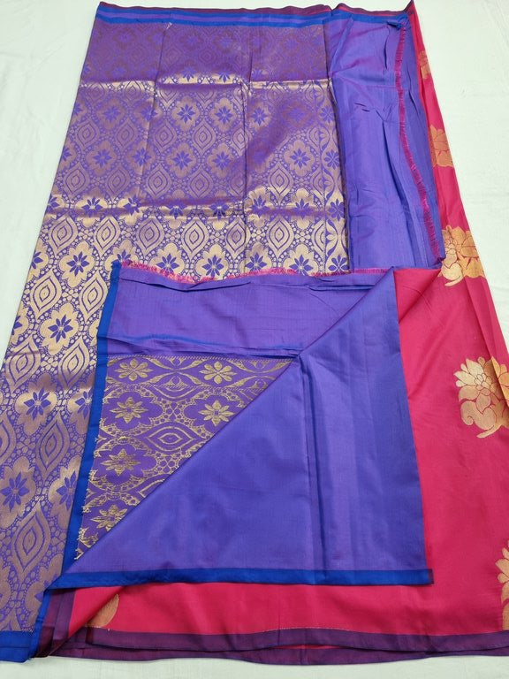 Kanchipuram Blended Trendy Soft Silk Saree 282