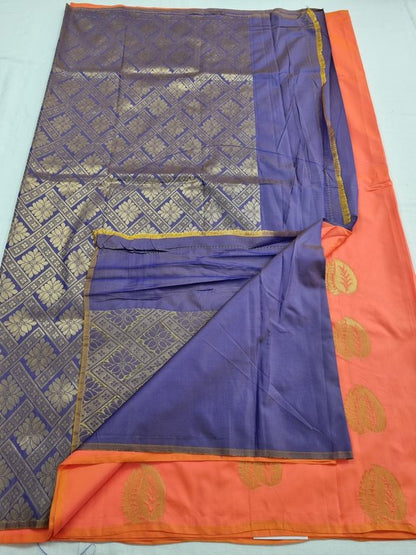 Kanchipuram Blended Trendy Soft Silk Saree 300 – Kanchipuram Lakshaya Silks