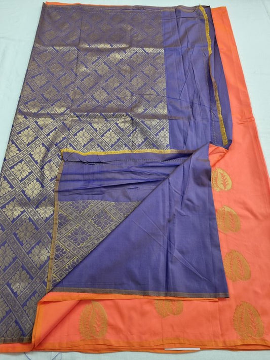 Kanchipuram Blended Trendy Soft Silk Saree 300
