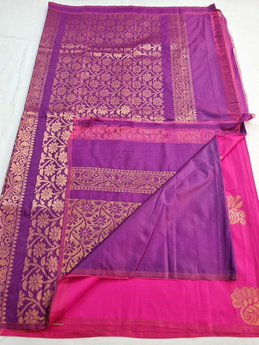 Kanchipuram Blended Trendy Soft Silk Saree 308