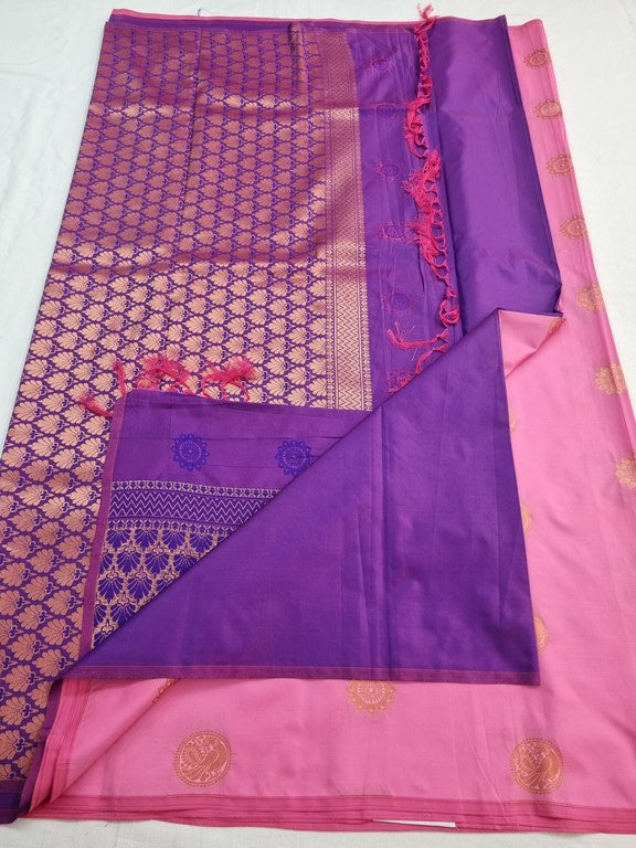 Kanchipuram Blended Trendy Soft Silk Saree 310