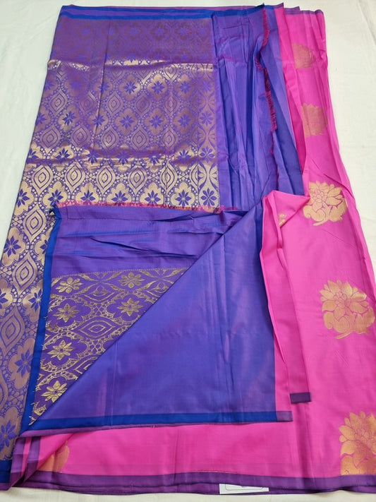Kanchipuram Blended Trendy Soft Silk Saree 320