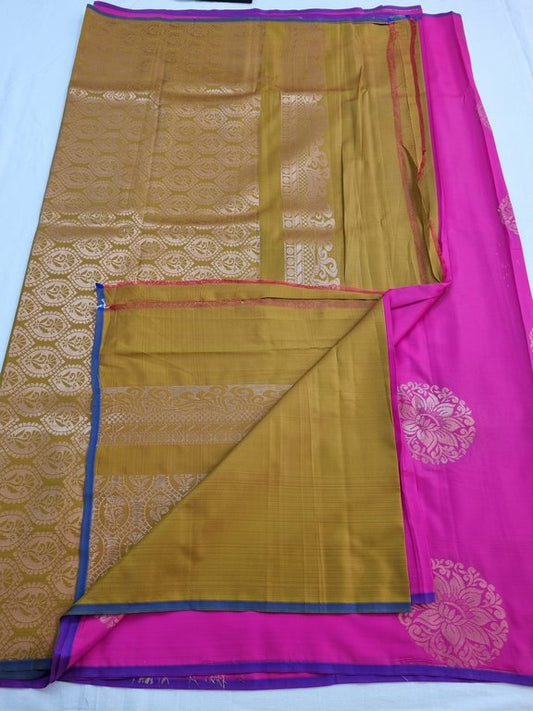 Kanchipuram Blended Trendy Soft Silk Saree 323