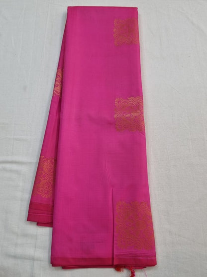Red And Pink Kanchipuram Pure Silk Sarees – Kanchipuram Lakshaya Silks