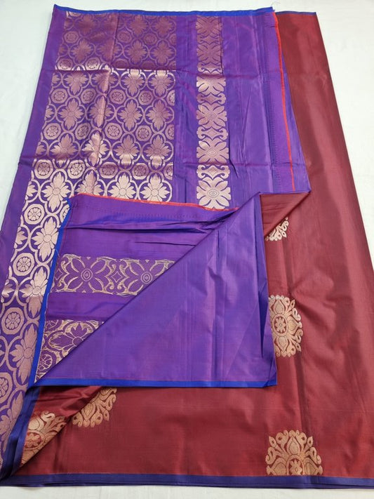 Kanchipuram Blended Trendy Soft Silk Saree 341