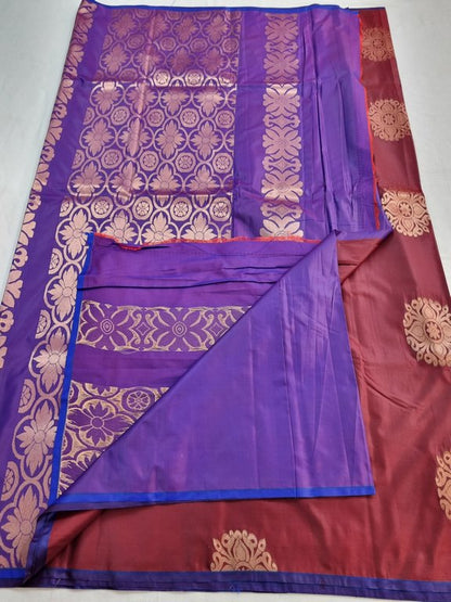 Kanchipuram Blended Trendy Soft Silk Saree 347 – Kanchipuram Lakshaya Silks